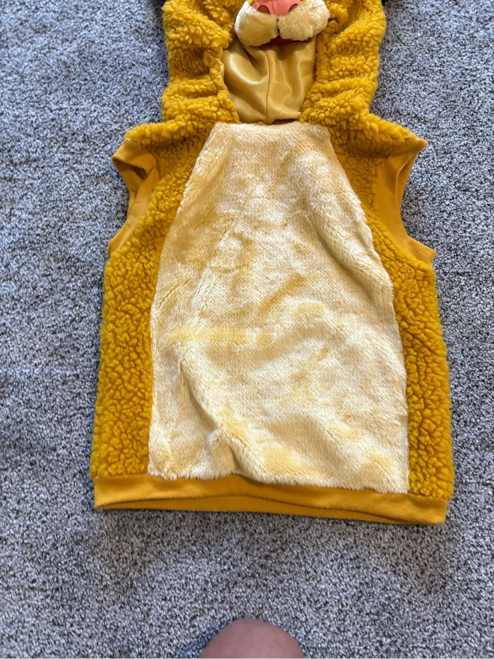 Vintage 90s Lion King Simba Toddler Costume